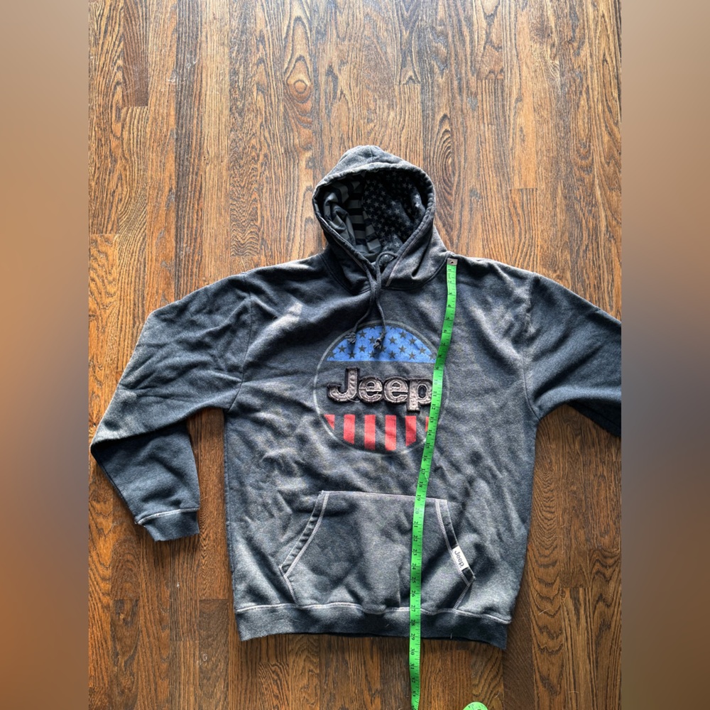 Men’s JEEP shield USA hoodie from JedCo - Picture 8 of 12